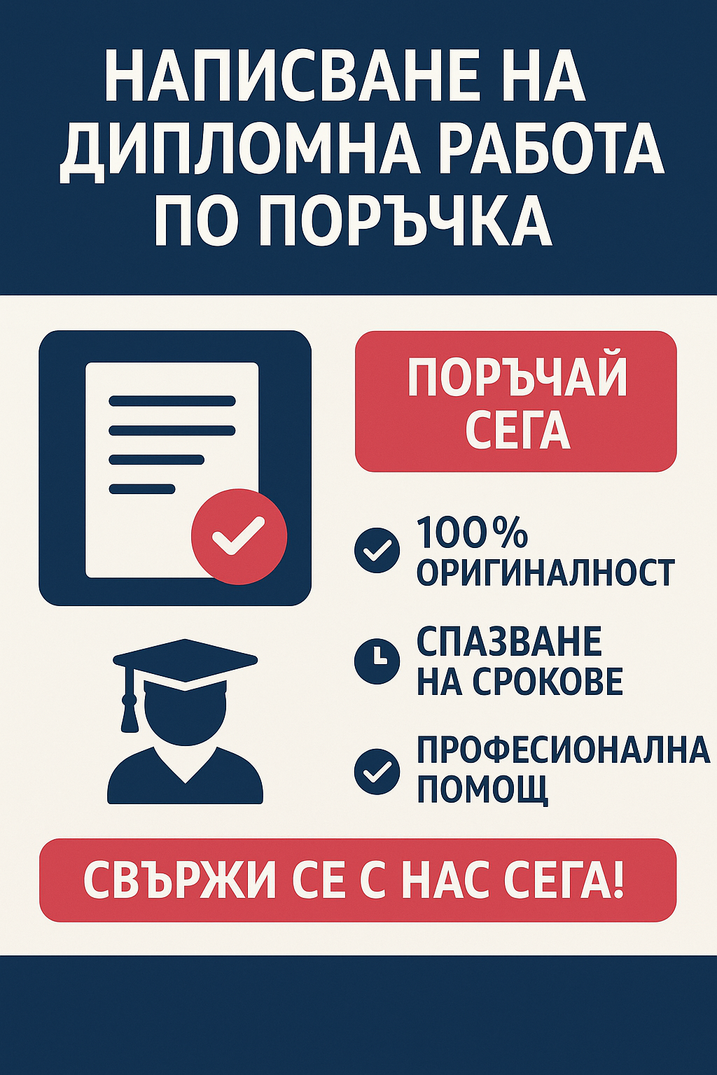 Написване на дипломна работа по поръчка